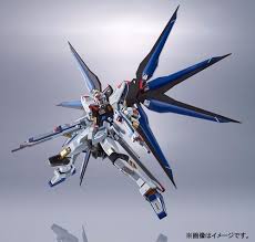 With a wide range of motion, and included base, this figure is capable of a wide range of poses. Metal Robot Spirits Gundam Seed Destiny Strike Freedom Gundam Metal Robot Gundam Gundam Seed