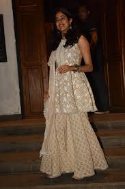I request you to check bust 46 sharara suits and order one from here.in case if you want to see more designs click bust 46 salwar kameez.hope this helps. 5 Sharara Sets From Janhvi Kapoor S Closet You D Want To Wear On Repeat Vogue India