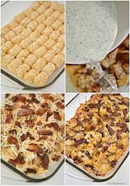 I had tater tots® in my freezer, but every recipe seemed to use ground beef, so i took the savory tater tot® casserole recipe and revised it for chicken. Chicken Bacon Ranch Tater Tot Casserole Crafty Morning