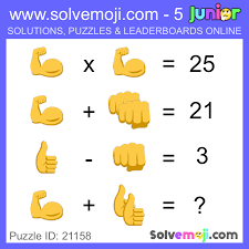 Easy to download and use in maths lessons or at they help with developing reasoning skills and logical thinking, as well as keeping children engaged because they want to find out the answers. View 28 Solve Emoji Maths Puzzles With Answers