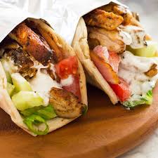 Chicken Shawarma With Yogurt Sauce