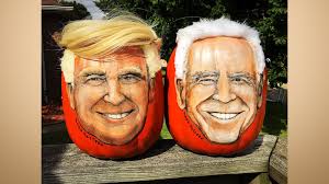 Artist uses everything from pumpkins to potato chips as his medium