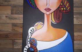 Encontre pintura em tela no mercadolivre.com.br! Pintura Em Tela Decorativa Boneca No Elo7 Jonathan Quadros 117b902