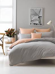 Beck Peach Quilt Cover Set Peach Duvet Cover Quilt Cover Sets Bedroom Design