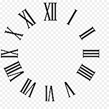 Aprende los números romanos ☺ con nuestros juegos. Reloj Los Numeros Romanos La Cara Del Reloj Imagen Png Imagen Transparente Descarga Gratuita