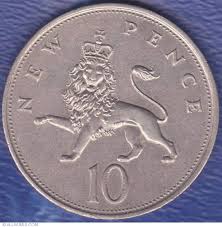 This means it is permissible to refuse payment of sums greater than this amount in 5p and 10p coins to settle a debt. 10 New Pence 1968 Elizabeth Ii 1952 Present Great Britain Coin 2087