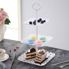 Whether you need a standing desk, standing desk converter, or ergonomic office furniture and accessories, you can trust the stand up desk store for quality, features, and the best customer support in the business. Cupcake Stand 2 Set Of 3 Tier Dessert Plates Mini Cakes Fruit Candy Display Tower Cookie Tray Rack Candy Buffet Holder Plastic Cake Stand Round And Square Kitchen Dining Serveware Emosens Fr