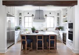 Simple flat bar cabinet pulls have a modern farm house and industrial feel and will last a lifetime. Modern Farmhouse Kitchen Houzz