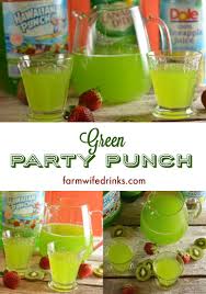 Looking For An Easy Green Punch This 3 Ingredient Green Punch Recipe Is Easy To Make With Hawaiian Punch Pineapp Green Punch Green Punch Recipes Party Drinks