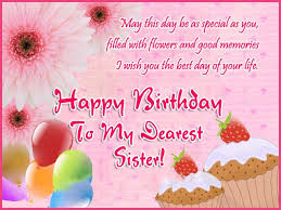 Check spelling or type a new query. 61 Unique Happy Birthday Wishes For Sister With Images 9 Happy Birthday