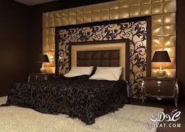 غرف نوم إيطالية موديلات فخمة 2020 Gold Bedroom Decor Gold Room Decor Bedroom Wall Designs