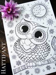 To color this owl coloring page for adults i used prismacolor premier colored pencils from the 24 pack want more coffee themed coloring pages for adults? More Owl Coloring Pages For Grown Ups Red Ted Art Make Crafting With Kids Easy Fun