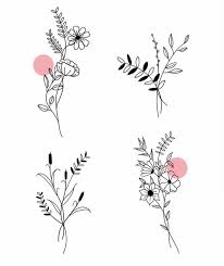 Pinterest Makemwhyo Tattoos Flower Drawing Small Tattoos