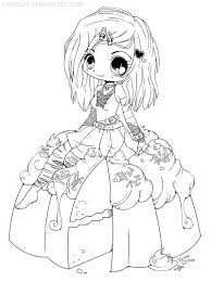 Goth Chibi On A Cake Lineart Chibi Coloring Pages Cute Coloring Pages Coloring Pages For Girls