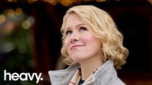 Ginna Claire Mason's Jaw Drops Over Hallmark Movie Set Visitor