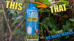 The Best Terrarium Glass Cleaner! Exo Terra Terrarium Glass Cleaner Review!  - Youtube