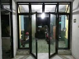 Harga pintu kaca polos tempered 12mm flat pitting ploor hinge dorma bts 84 rp 5.500.000/daun pintu. Toko Kaca Aluminium Jambi