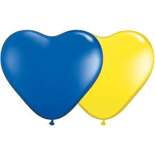 Rotes herz, zeichnungsherz, süßes herz, bereich, kunst png. Herzballons Blau Gelb O 25 Cm 50 Stuck