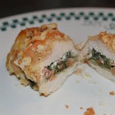 Goat cheese and spinach stuffed chicken breast. Broccoli Cheese Stuffed Chicken Recipe Allrecipes