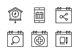 Calendar And Date Icons By Handicon In 2020 Calendar Icon Dating