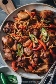 recipe chinese ginger & leek chicken stir fry. Ginger Chicken Stir Fry Omnivore S Cookbook