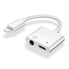 2 In 1 Lighting To 3 5mm Audio Jack Aux Splitter For Lighting Charging Earphone Adapter Splitter For Iphone7 8 X Xs Xr Max Plug Connectors Aliexpress