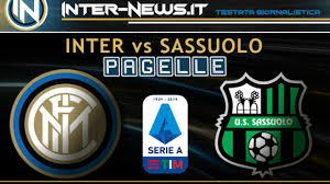 Inter face sassuolo at the san siro on wednesday, june 24. Pagelle Inter Sassuolo Gagliardini Pieta Young Horror Lukaku Ci Prova Inter News