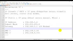 Cara Melihat Ip Address Pc Komputer Dan Laptop Youtube