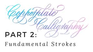 Below you can see glyphs copperplate script font. Copperplate Calligraphy For Beginners 1 Of 7 Introduction Youtube