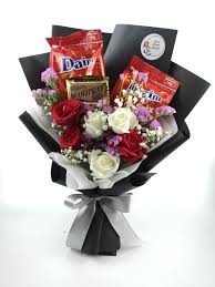 Whether it's a little lindor treat or a taste of luxury from the master chocolatier collection, adding chocolates will make their heart (and belly) happy. Chocolate Flower Gifts Best Gifts For Chocolate Lover Delivery Gifts For All Occasions Chocolate Bouquet Flower Gift Gifts