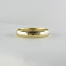 Vintage Mens Wedding Band Granat Brothers Wedding Ring In 14 Karat Yellow Gold 1940s Mens Wedding Bands Wedding Rings Wedding Bands
