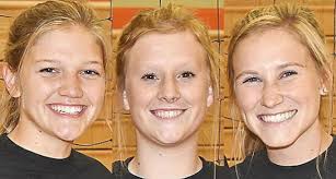 Three seniors named to SPVA all-conference volleyball first team