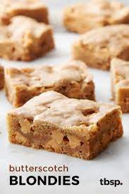 Butterscotch Blondies Recipe Recipes With Butterscotch Chips Butterscotch Chip Cookies Dessert Bar Recipe