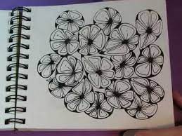 Someone Asked To See My Personal Sketchbook Work And Not Just Daily Patterns So Here It Is If You Want To Share Zentangle Patterns Tangle Patterns Zentangle