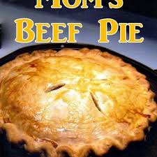 Mom S Beef And Potato Pie Recipe Yummly Recipe Food Beef And Potatoes Meat Pie