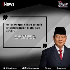Menggantungkan hidup hanya dari belas kasihan dan bantuan orang lain adalah sikap yang lemah & salah. Inews No Twitter Capres Nomor Urut 2 Prabowo Menekankan Untuk Bisa Survive Suatu Bangsa Harus Bisa Berdiri Di Atas Kaki Sendiri Debatpilpres2019 Debatcapres Inews Https T Co 4wvjqpfngp