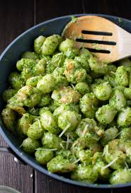 Pesto Gnocchi With Shrimp Recipe Recipe Gnocchi Recipes Homemade Recipes Using Pesto Gnocchi Recipes Healthy