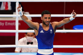 Reaction from galal yafai, karriss artingstall, brendan irvine and michaela walsh after day three of the boxing at the olympic games in tokyo. Mmcrle3jgxpmem