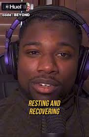 NOAH LYLES TO FRED KERLEY, "So yeah I'm not built like you, and you're not  built like me, and I'm perfectly fine with that, cuz I got the Olympic  gold.", 🎥: @beyondtherecords