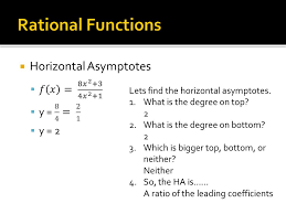 Two young mathematicians discuss how to sketch the graphs of functions. Finding Asymptotes Rational Functions Ppt Video Online Download