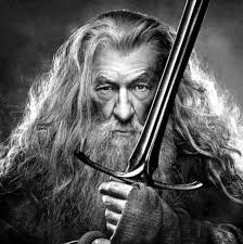 Counted Cross Stitch Pattern "gandalf-sword Glamdring"