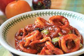 Resepi sambal tumis sotong dan petai untuk maklumat lanjut resepi: Sambal Tumis Sotong Dengan Petai Azie Kitchen