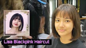 Lisa black pink haircut inspiration