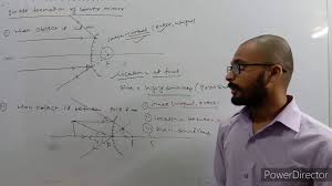 The magnification of a convex mirror is + 0.55 x for objects 3.5 m from the mirror. Light Part 6 Image Formation By Convex Mirror Magnification And Mirror Formula Youtube