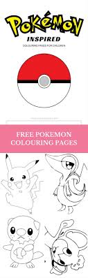 Pokémon (an contraction of pocket monsters) are creatures that are trained by pokémon trainers to fight against other pokémon. Coloring Pages Free Pokemon Party Cute Funny Diy Names Pikachu Kids Pokeball More Pokemon Coloring Pages Crafts For Boys Pokemon Coloring