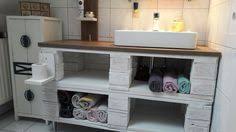 Waschtisch Aus Europaletten Gut Gunstig Und Total Trendy Waschtisch Badezimmer Dachschrage Europalette