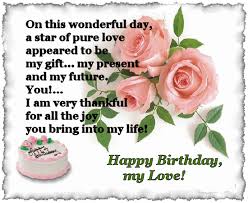 Birthday Return Wishes For Family Member Happy Birthday And Many Happy Return Of The Day Happy Birthday Pictures Birthday Poems Birthday Wishes For Love