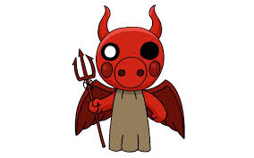 Download or print this amazing coloring page: Roblox Coloring Pages Piggy Print For Free