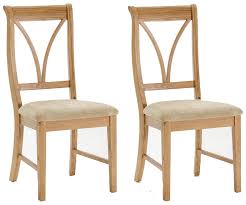Dining oak chair tiananman unique designer chair steel metal handmade quality. Vida Living Carmen Oak Dining Chair Pair Cfs Furniture Uk