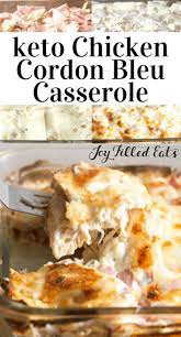 Chicken Cordon Bleu Casserole Keto Low Carb Gluten Free Grain Free Thm S This Chicken Cordon Keto Recipes Easy Recipes Keto Recipes Dinner